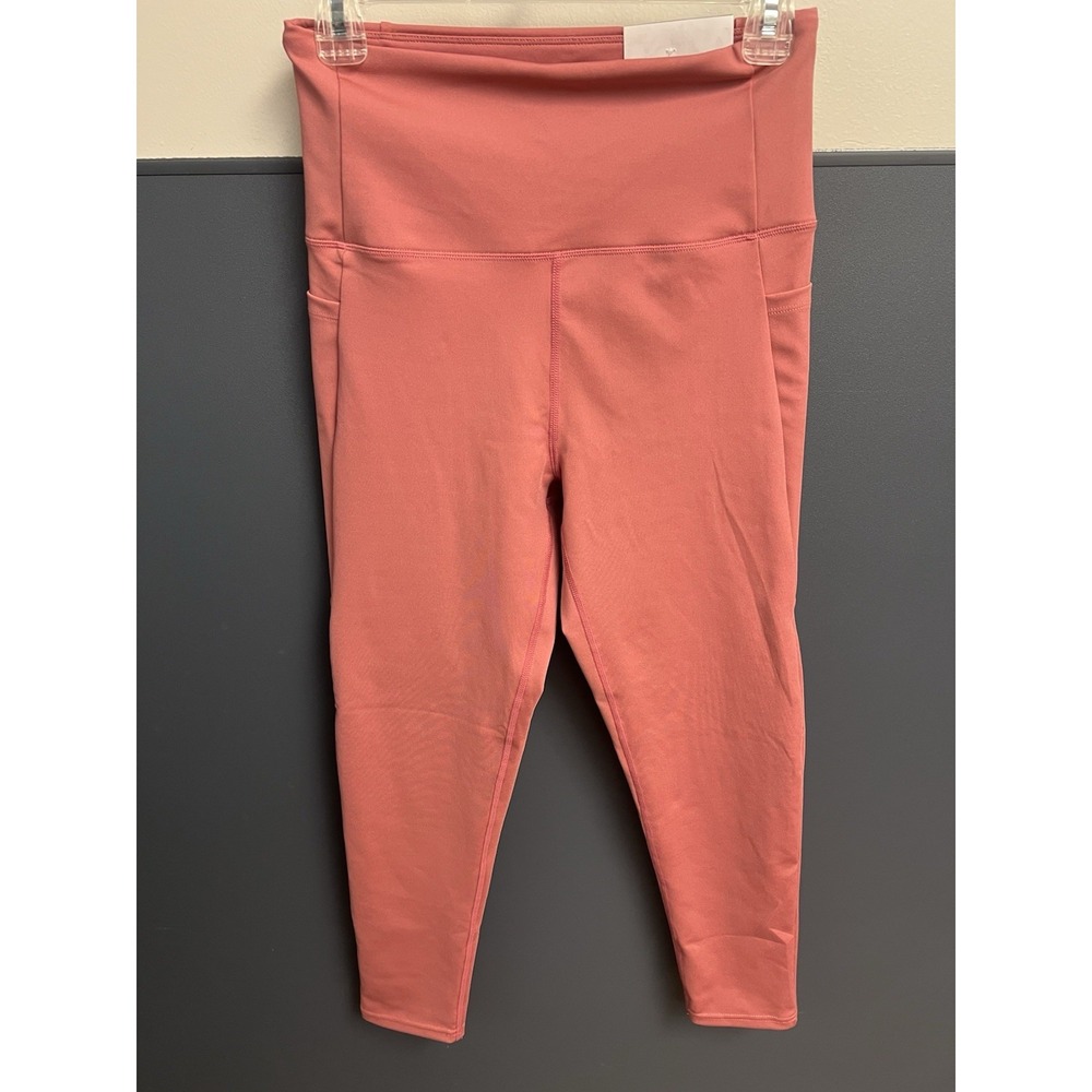 Athletex 7/8 Length Compression  Side Pockets Tummy Control Medium leggings‎ nwt